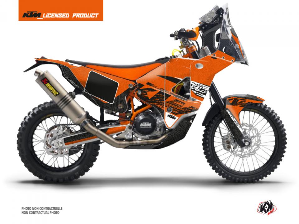 Autocollant stickers Kutvek pour Moto KTM 450 Rallye Factory 2019 à 2022 Neuf