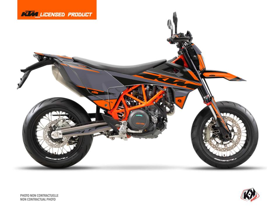 Autocollant stickers Kutvek pour Moto KTM 690 Smc R 2014 à 2018 Neuf