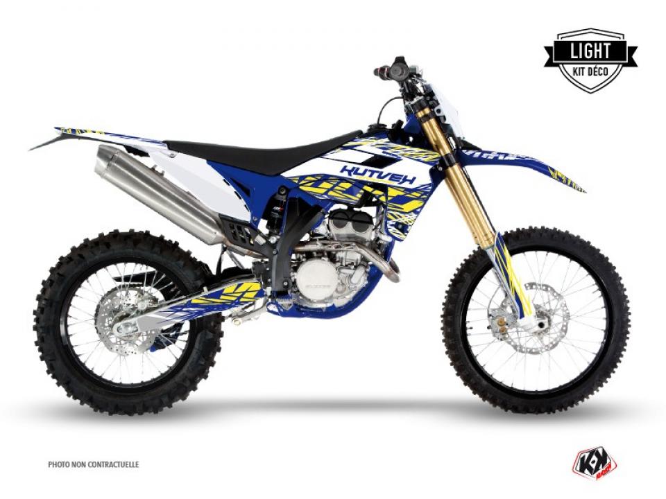 Autocollant stickers Kutvek pour Moto Sherco 250 2.5I 2T Enduro 2005 à 2008 Neuf