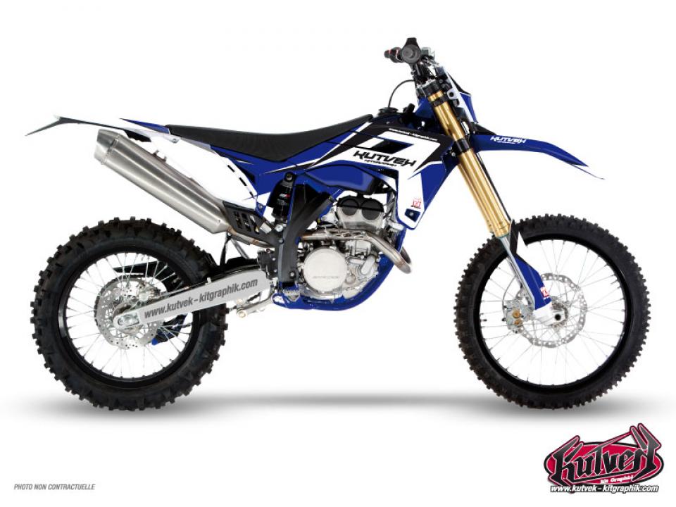 Autocollant stickers Kutvek pour Moto Sherco 250 2.5I 2T Enduro 2005 à 2008 Neuf