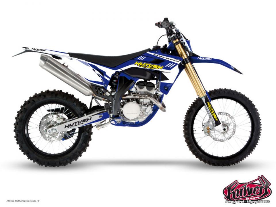 Autocollant stickers Kutvek pour Moto Sherco 300 Se 2T Enduro 2014 à 2015 Neuf