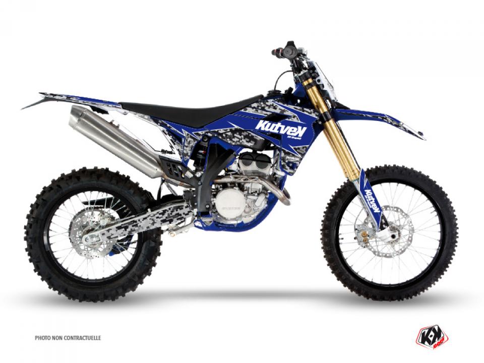 Autocollant stickers Kutvek pour Moto Sherco 125 Se 2T Enduro 2019 à 2022 Neuf