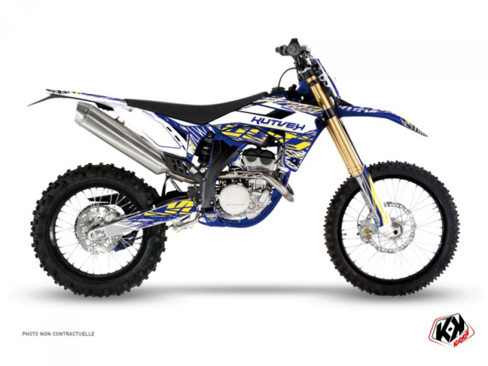 Autocollant stickers Kutvek pour Moto Sherco 125 Se 2T Enduro 2019 à 2022 Neuf