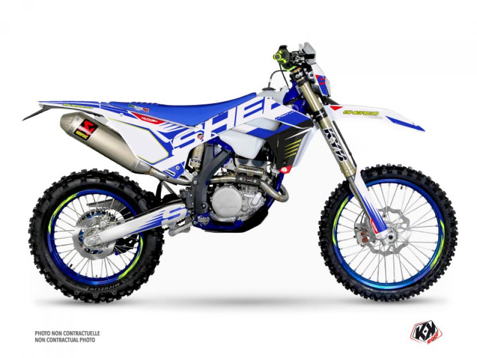 Autocollant stickers Kutvek pour Moto Sherco 125 Se 2T Enduro 2019 à 2022 Neuf