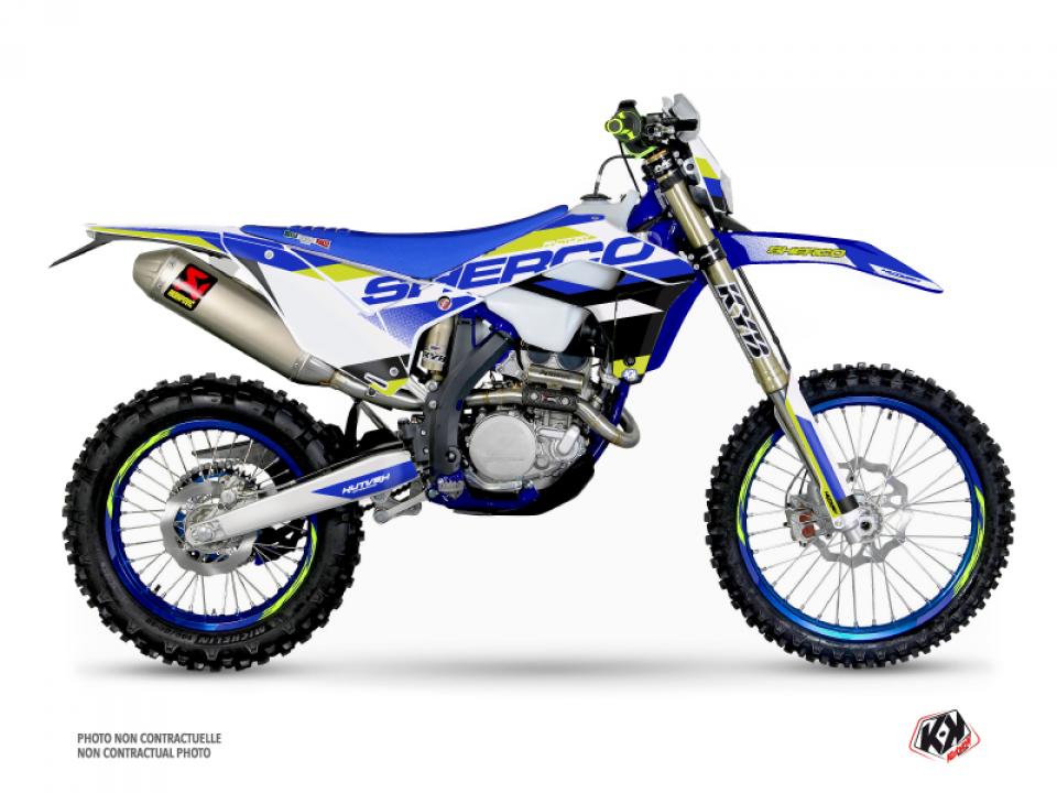 Autocollant stickers Kutvek pour Moto Sherco 125 Se 2T Enduro 2019 à 2022 Neuf