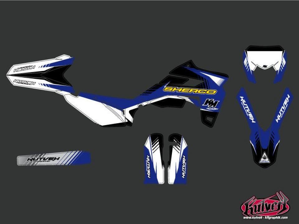 Autocollant stickers Kutvek pour Moto Sherco 450 Se I F 4T Enduro 2017 à 2018 Neuf