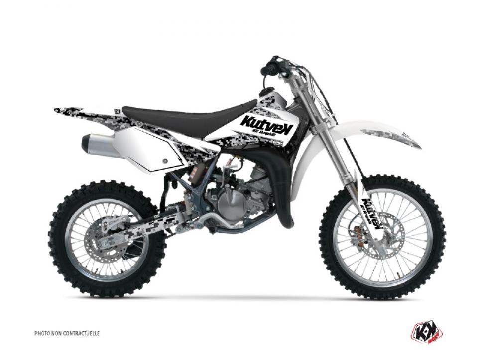 Autocollant stickers Kutvek pour Moto Suzuki 85 RM grandes roues 2002 à 2022 Neuf