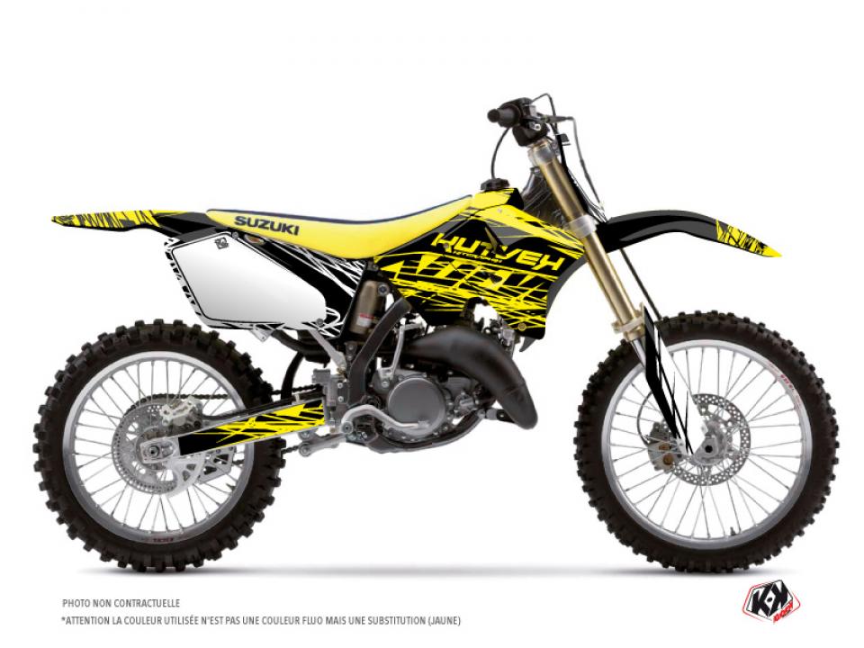 Autocollant stickers Kutvek pour Moto Suzuki 125 RM 1989 à 1992 Neuf