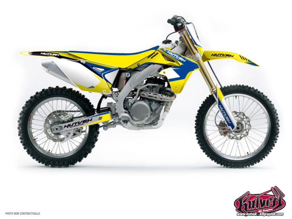 Autocollant stickers Kutvek pour Moto Suzuki 125 RM 1989 à 1992 Neuf