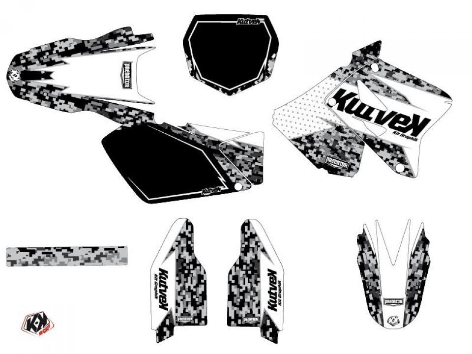 Autocollant stickers Kutvek pour Moto Suzuki 125 RM 1999 à 2000 Neuf