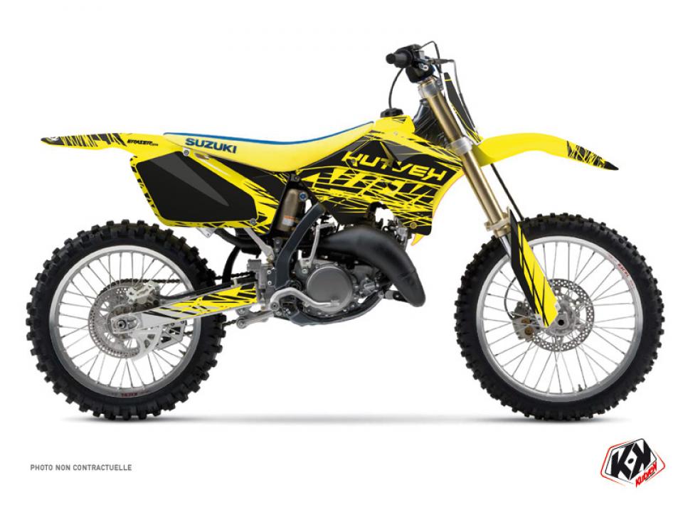 Autocollant stickers Kutvek pour Moto Suzuki 125 RM 1999 à 2000 Neuf