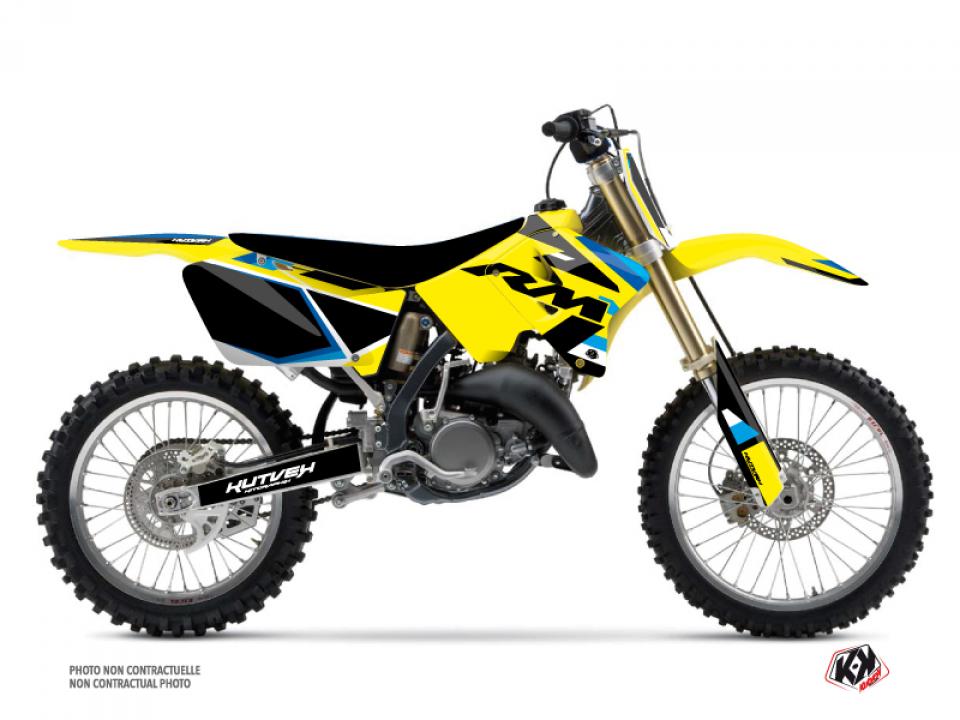 Autocollant stickers Kutvek pour Moto Suzuki 125 RM 1999 à 2000 Neuf