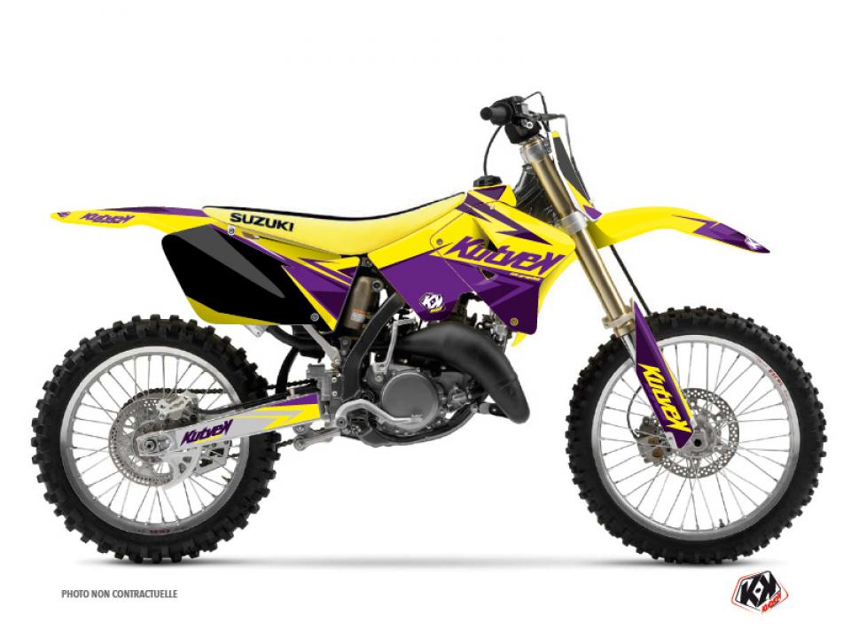 Autocollant stickers Kutvek pour Moto Suzuki 125 RM 2001 à 2002 Neuf