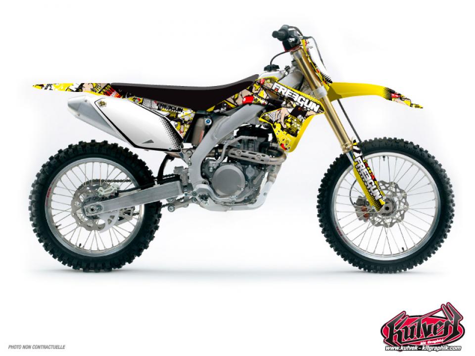 Autocollant stickers Kutvek pour Moto Suzuki 125 RM 2001 à 2002 Neuf