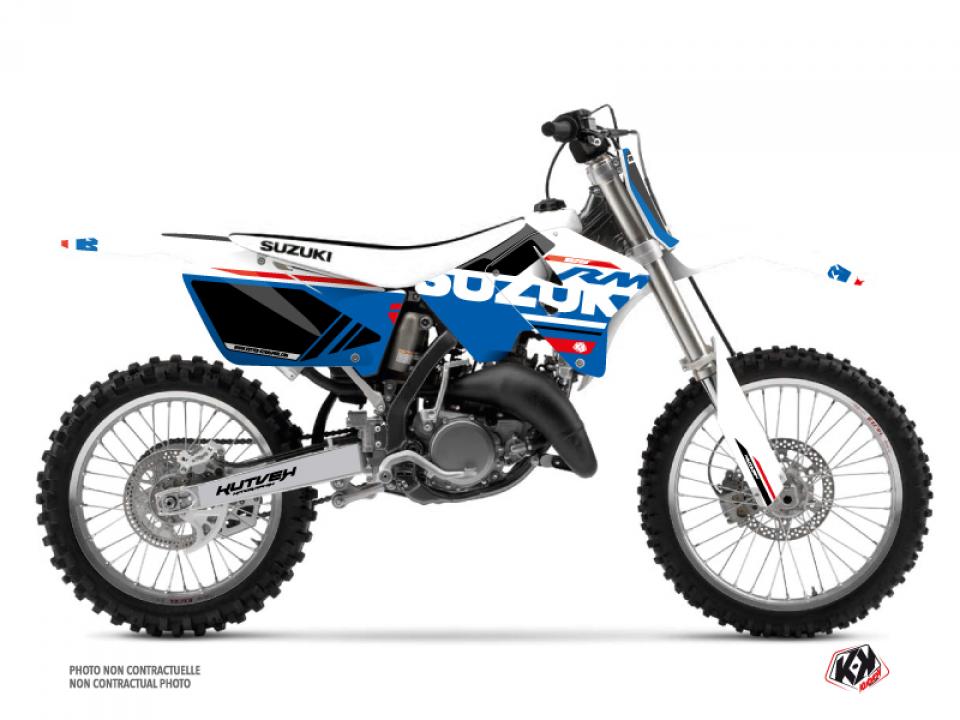 Autocollant stickers Kutvek pour Moto Suzuki 125 RM 2001 à 2002 Neuf