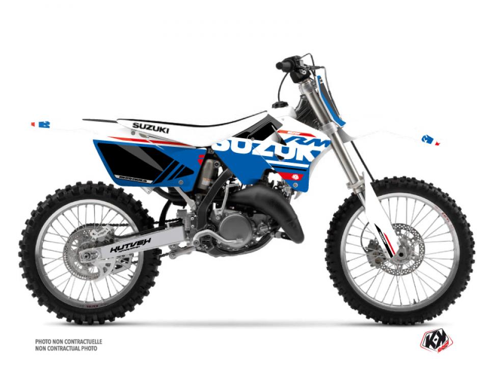 Autocollant stickers Kutvek pour Moto Suzuki 125 RM 2001 à 2002 Neuf