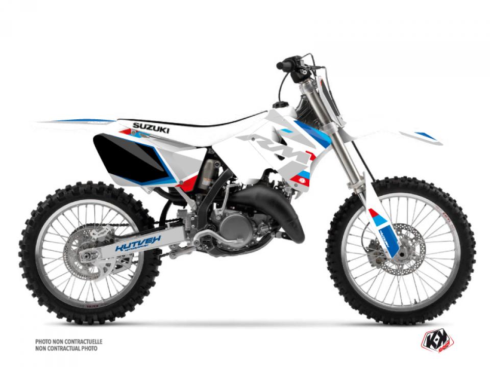 Autocollant stickers Kutvek pour Moto Suzuki 125 RM 2001 à 2002 Neuf