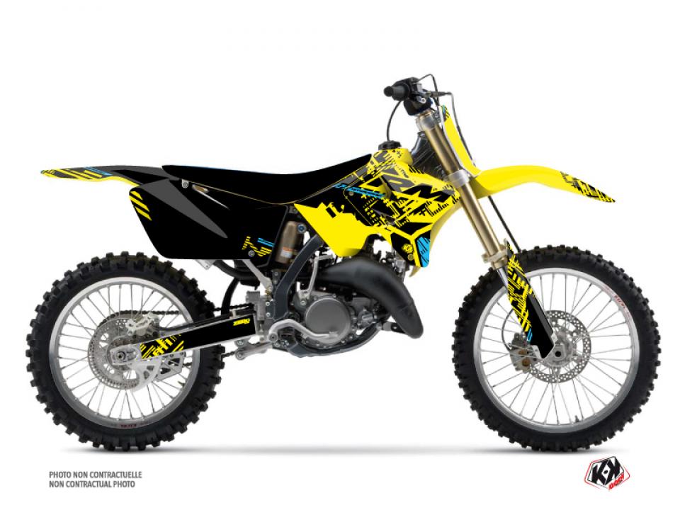 Autocollant stickers Kutvek pour Moto Suzuki 125 RM 2001 à 2002 Neuf