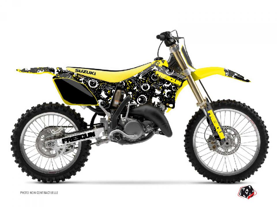 Autocollant stickers Kutvek pour Moto Suzuki 125 RM 2003 à 2012 Neuf