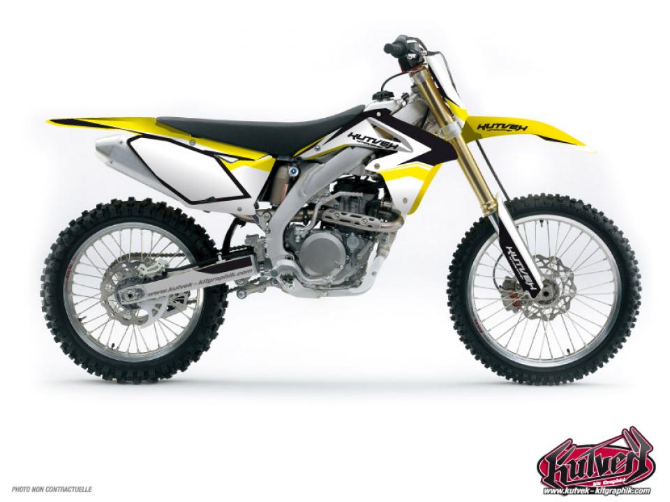 Autocollant stickers Kutvek pour Moto Suzuki 250 RM 1989 à 1992 Neuf