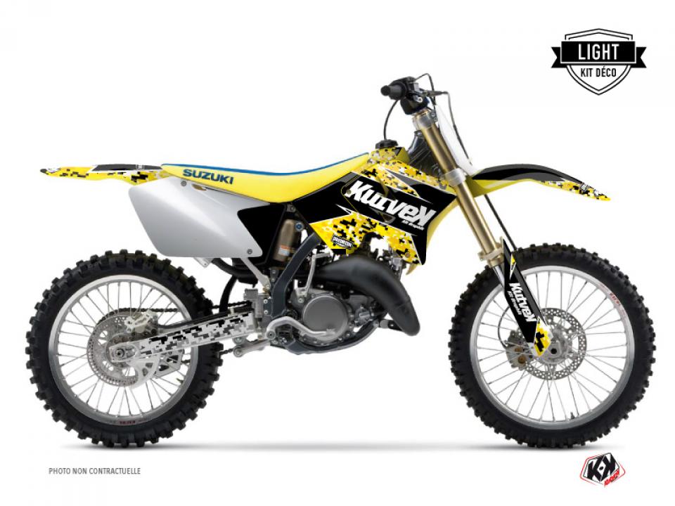 Autocollant stickers Kutvek pour Moto Suzuki 250 RM 1996 à 1998 Neuf