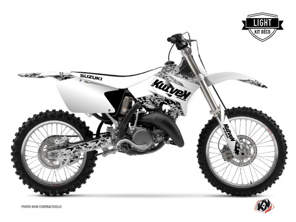 Autocollant stickers Kutvek pour Moto Suzuki 250 RM 2004 à 2008 Neuf