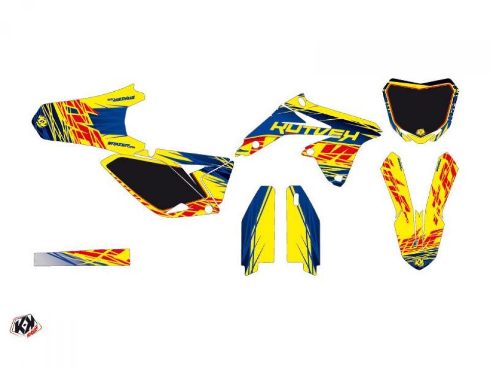 Autocollant stickers Kutvek pour Moto Suzuki 250 Rm-Z 4T 2007 à 2009 Neuf