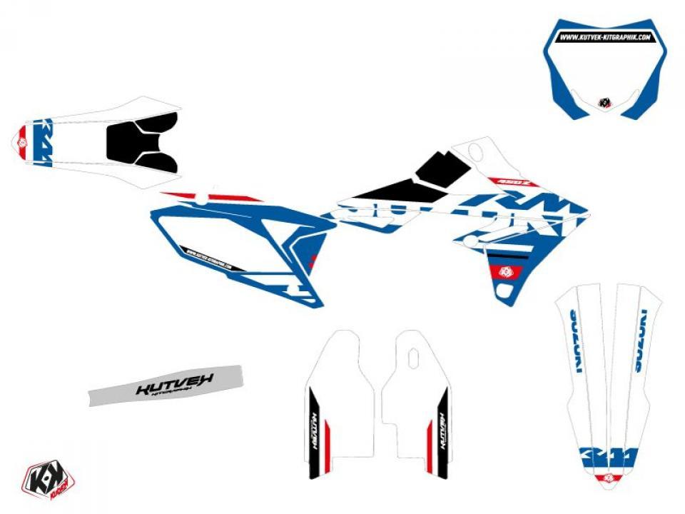 Autocollant stickers Kutvek pour Moto Suzuki 250 Rm-Z 4T 2019 à 2023 Neuf