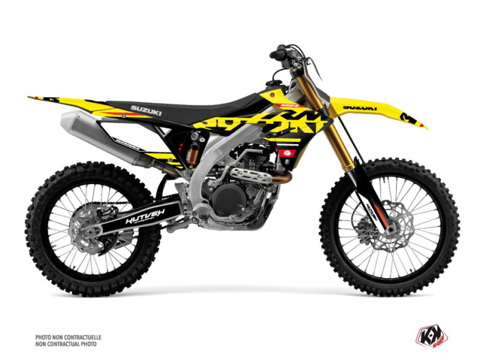 Autocollant stickers Kutvek pour Moto Suzuki 450 Rm-Z 4T 2018 à 2023 Neuf