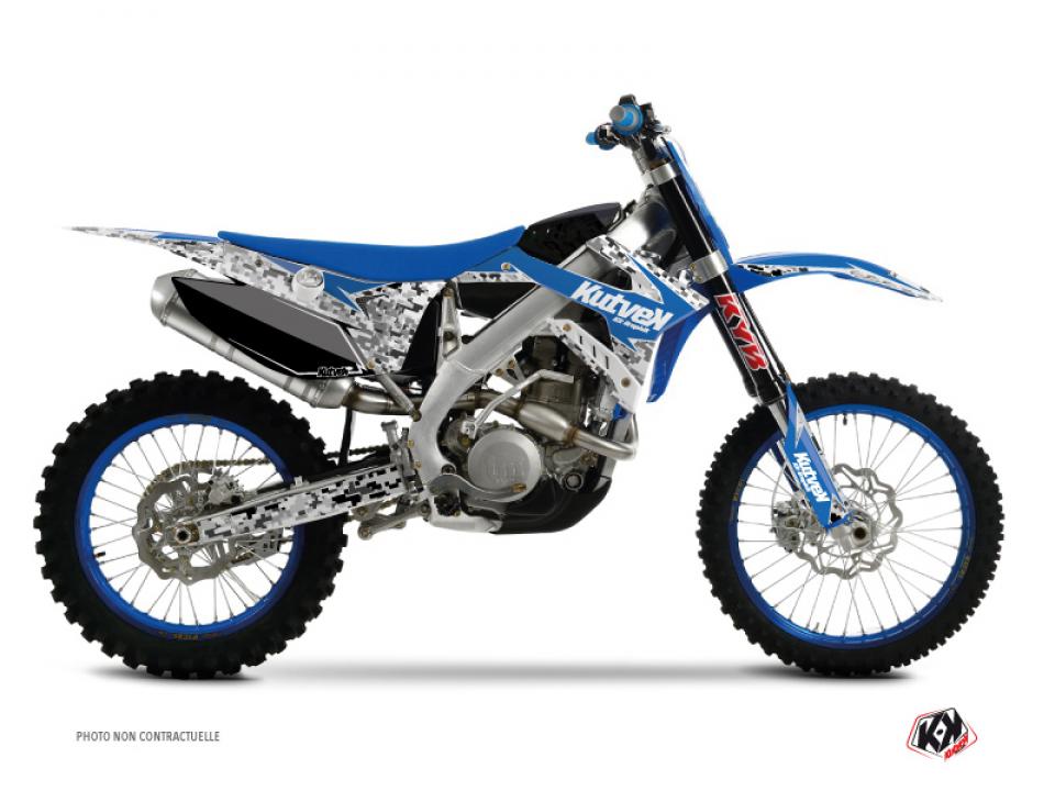 Autocollant stickers Kutvek pour Moto TM 125 Mx 2T Cross 2015 à 2019 Neuf