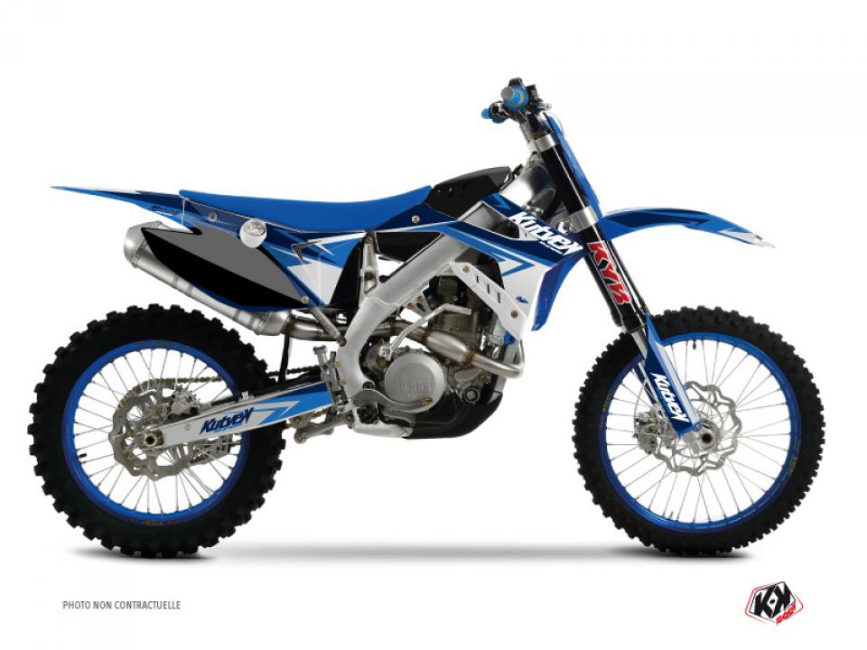 Autocollant stickers Kutvek pour Moto TM 125 Mx 2T Cross 2015 à 2019 Neuf