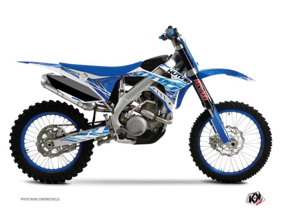 Autocollant stickers Kutvek pour Moto TM 125 Mx 2T Cross 2020 à 2023 Neuf