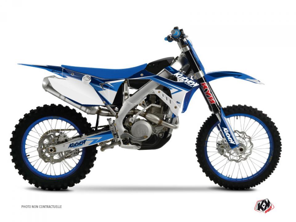 Autocollant stickers Kutvek pour Moto TM 300 Mx 2T Cross 2015 à 2019 Neuf