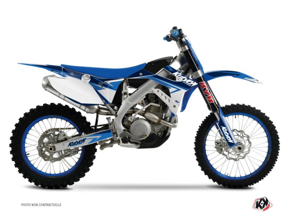 Autocollant stickers Kutvek pour Moto TM 300 Mx 2T Cross 2015 à 2019 Neuf