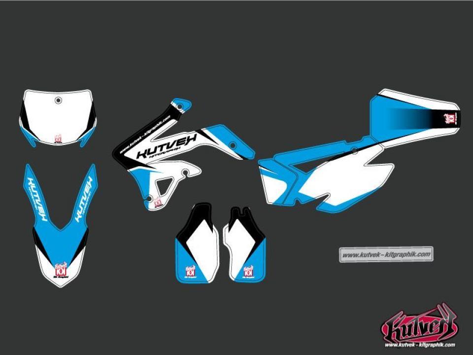 Autocollant stickers Kutvek pour Moto TM 125 En 2T Enduro 2015 à 2019 Neuf