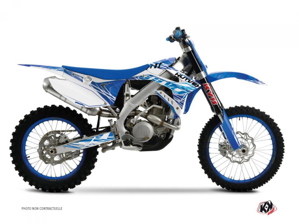 Autocollant stickers Kutvek pour Moto TM 125 En 2T Enduro 2020 à 2022 Neuf