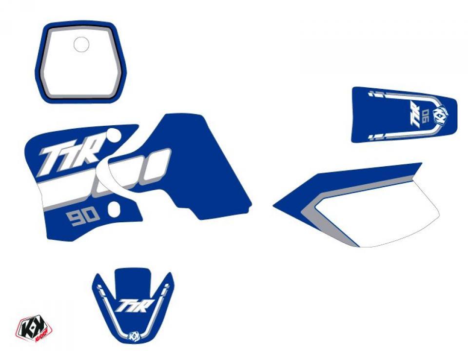 Autocollant stickers Kutvek pour Moto Yamaha 90 Tt-R E 2000 à 2007 Neuf