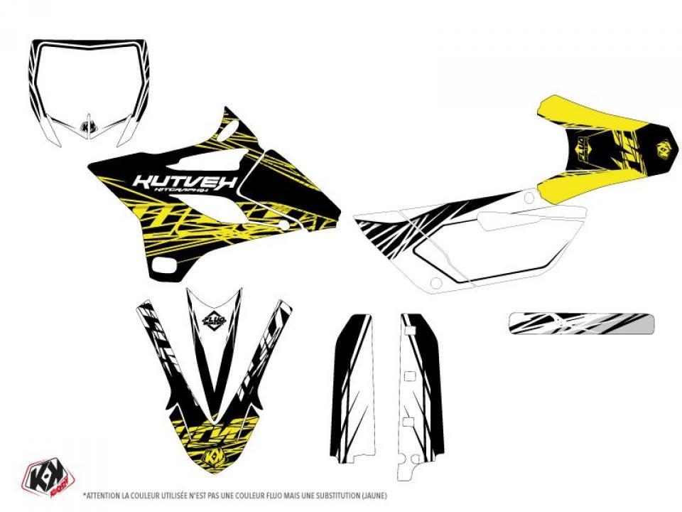 Autocollant stickers Kutvek pour Moto Yamaha 85 Yz Petites Roues 2002 à 2014 Neuf
