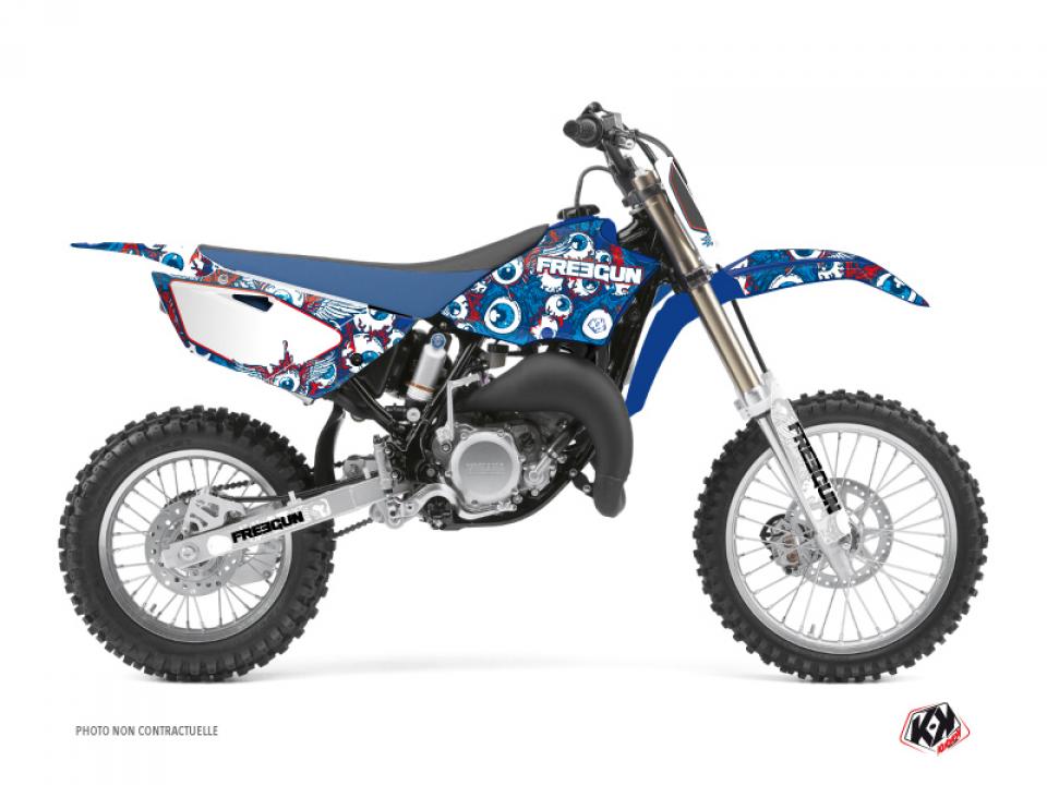 Autocollant stickers Kutvek pour Moto Yamaha 85 YZ grandes roues 2019 à 2021 Neuf