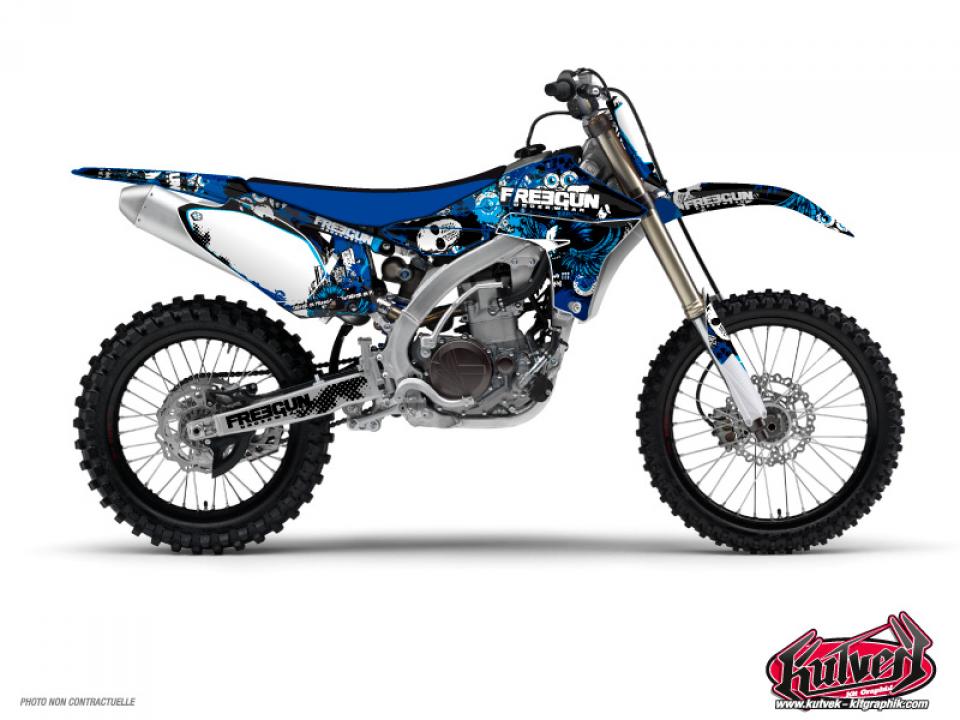 Autocollant stickers Kutvek pour Moto Yamaha 125 YZ 2002 à 2004 Neuf