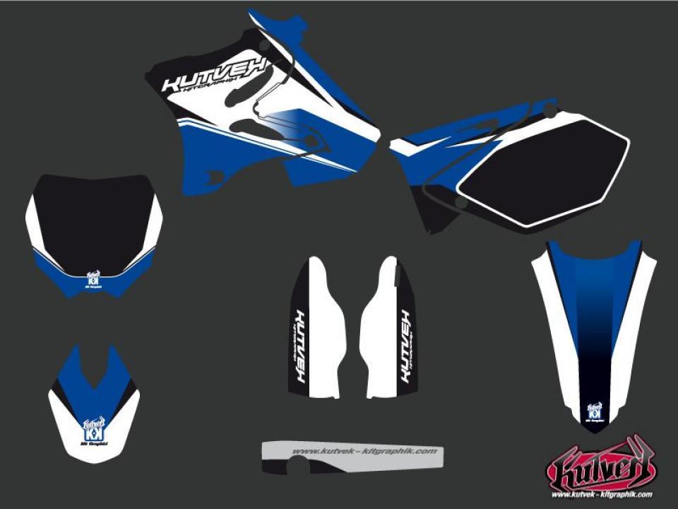 Autocollant stickers Kutvek pour Moto Yamaha 125 YZ 2002 à 2004 Neuf