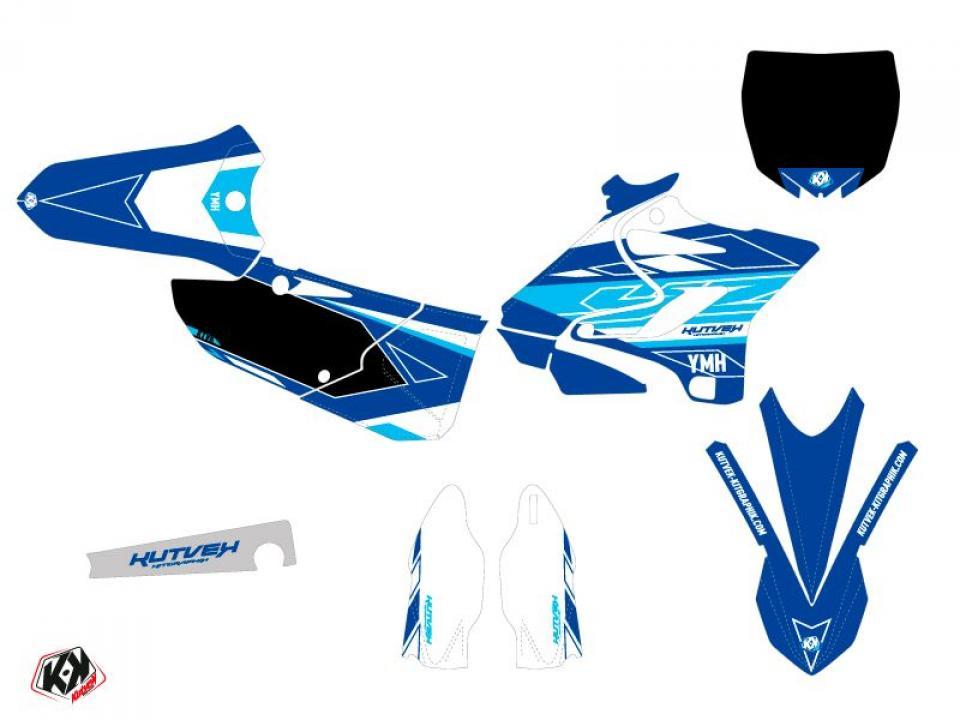 Autocollant stickers Kutvek pour Moto Yamaha 125 YZ 2002 à 2004 Neuf