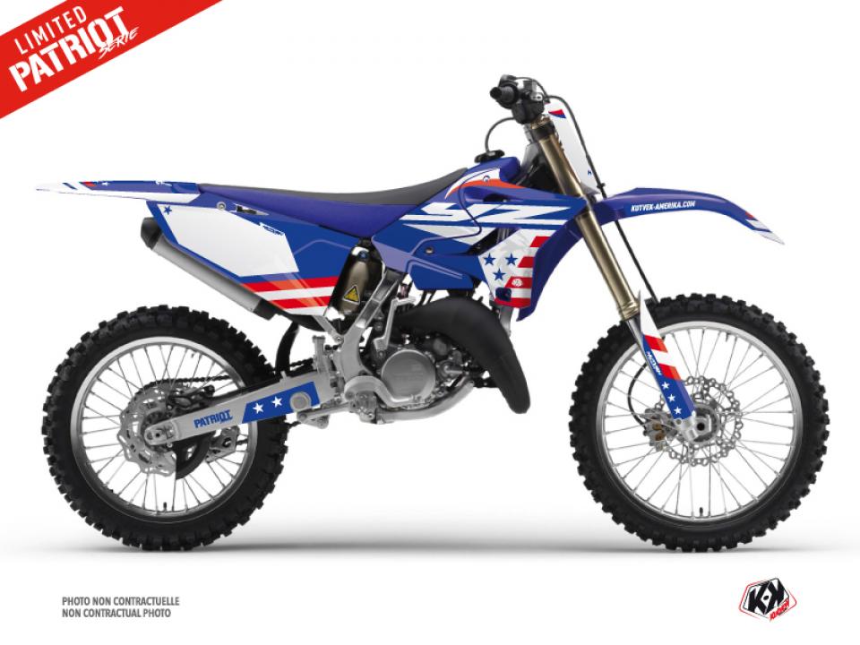 Autocollant stickers Kutvek pour Moto Yamaha 125 YZ 2006 à 2008 Neuf