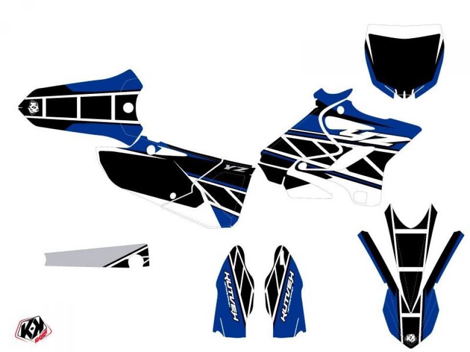 Autocollant stickers Kutvek pour Moto Yamaha 125 YZ 2009 à 2014 Neuf