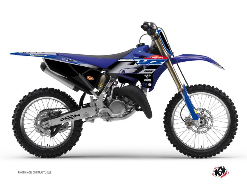 Autocollant stickers Kutvek pour Moto Yamaha 125 YZ 2015 à 2020 Neuf