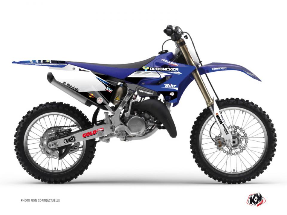 Autocollant stickers Kutvek pour Moto Yamaha 125 YZ 2015 à 2020 Neuf