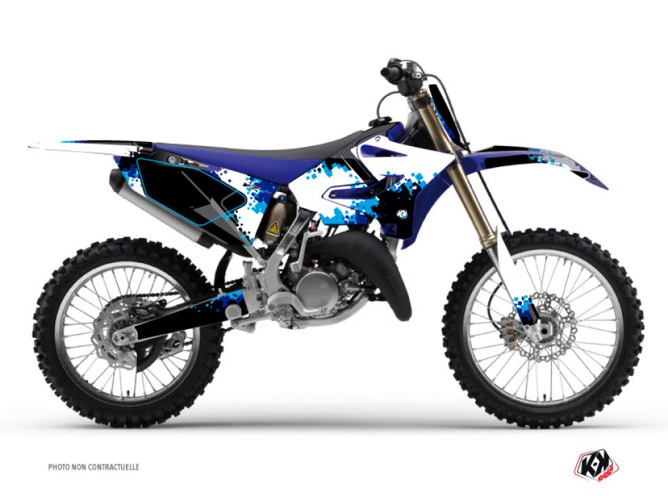 Autocollant stickers Kutvek pour Moto Yamaha 125 YZ 2015 à 2020 Neuf