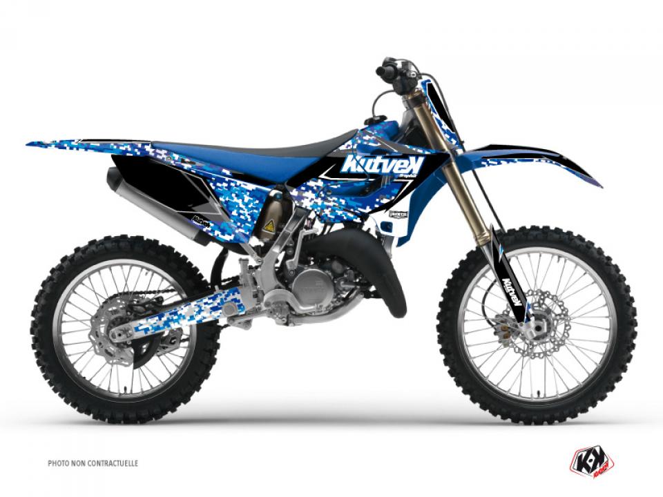 Autocollant stickers Kutvek pour Moto Yamaha 125 YZ 2015 à 2020 Neuf