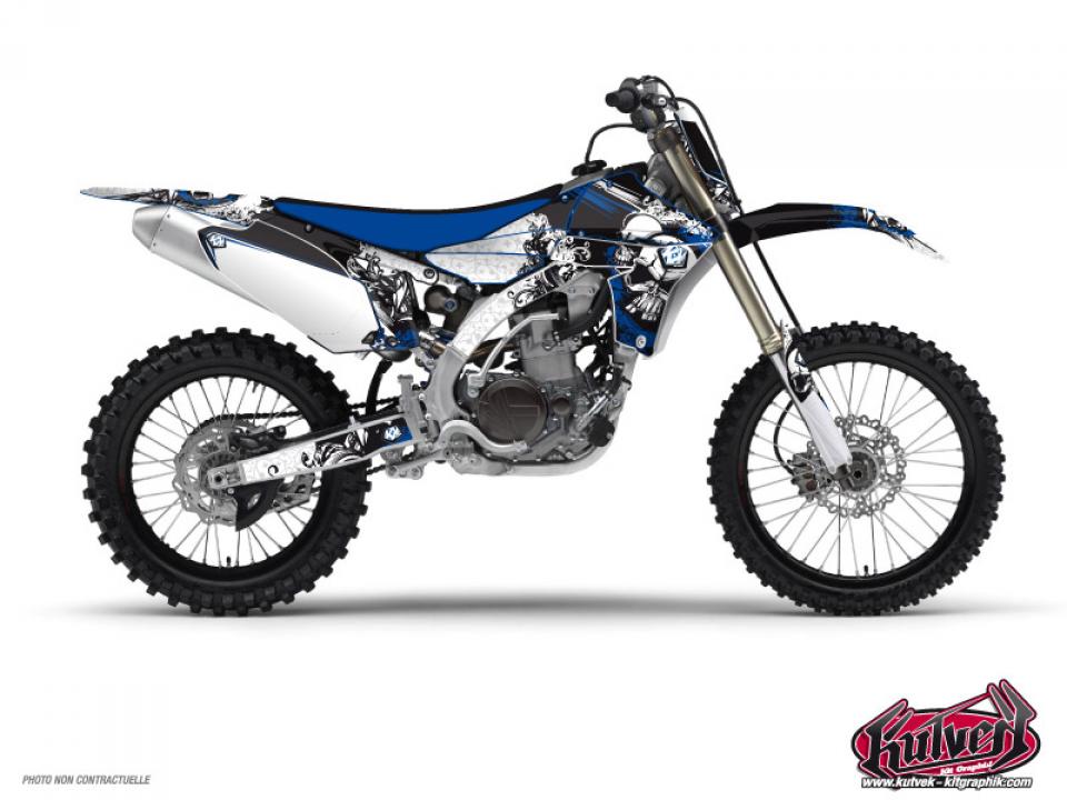 Autocollant stickers Kutvek pour Moto Yamaha 125 YZ 2015 à 2020 Neuf