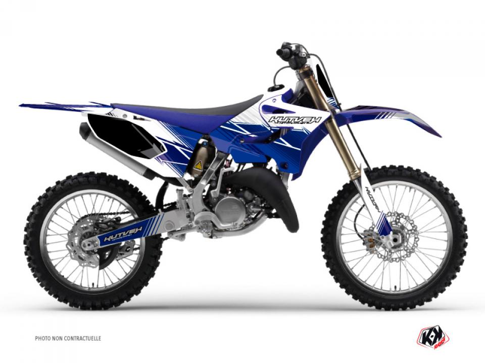 Autocollant stickers Kutvek pour Moto Yamaha 125 YZ 2015 à 2020 Neuf